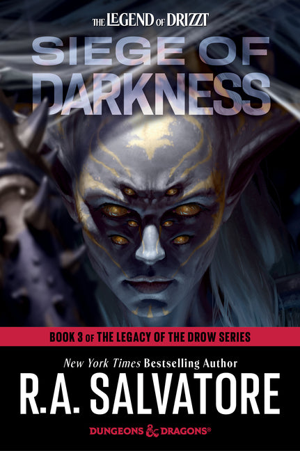Book cover for Siege of Darkness: Dungeons & Dragons: Book 3 of the Legacy of the Drow Series