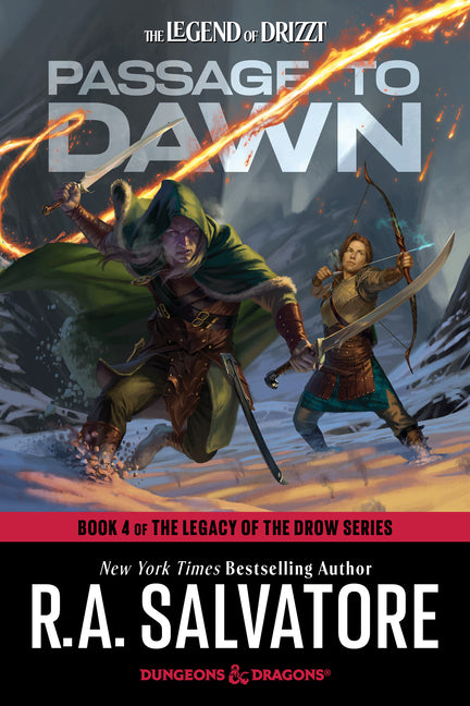 Book cover for Passage to Dawn: Dungeons & Dragons: Book 4 of the Legacy of the Drow Series