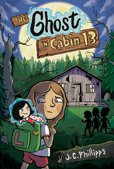 Book cover for Ghost in Cabin 13: A Graphic Novel
