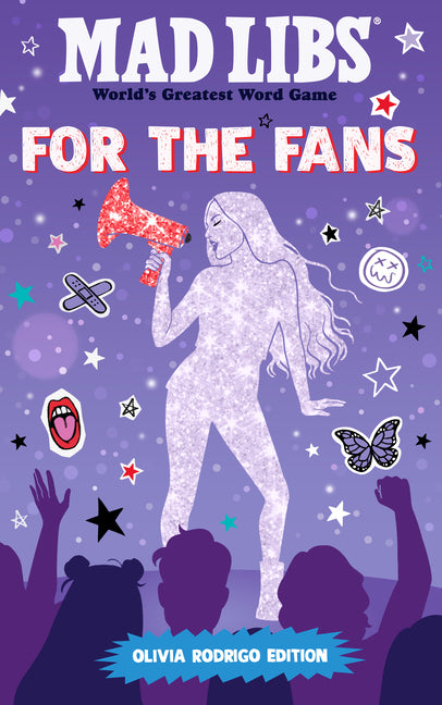Book cover for Mad Libs: For the Fans: Olivia Rodrigo Edition