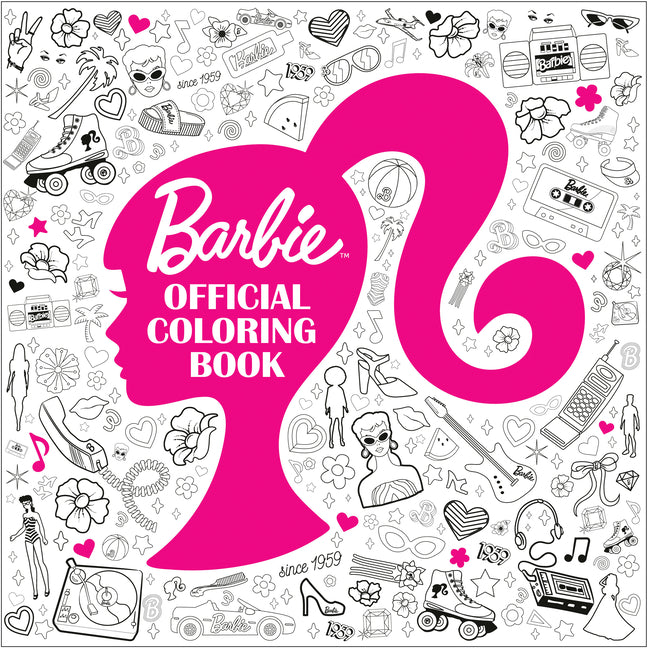 Book cover for Barbie: Official Coloring Book