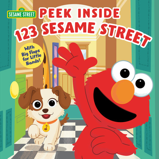 Book cover for Peek Inside 123 Sesame Street