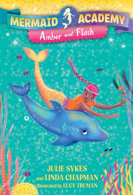 Book cover for Mermaid Academy #4: Amber and Flash