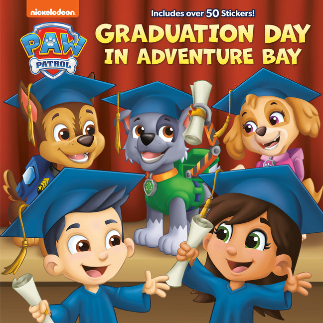 Book cover for Graduation Day in Adventure Bay (Paw Patrol)
