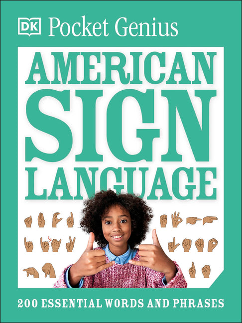 Book cover for Pocket Genius American Sign Language