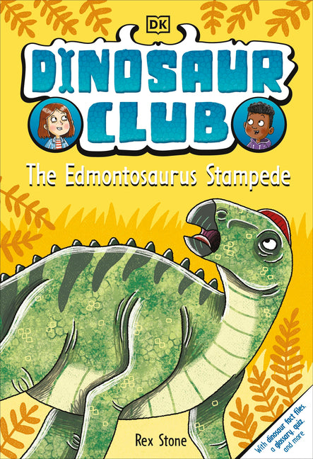 Book cover for Dinosaur Club: The Edmontosaurus Stampede