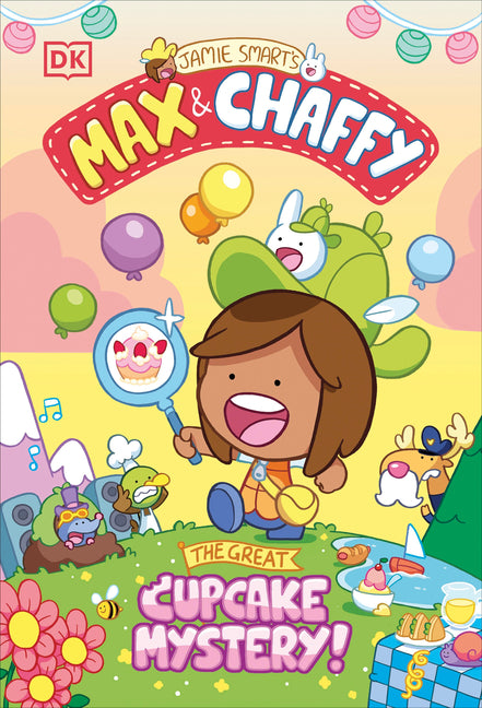 Book cover for Max and Chaffy: The Great Cupcake Mystery