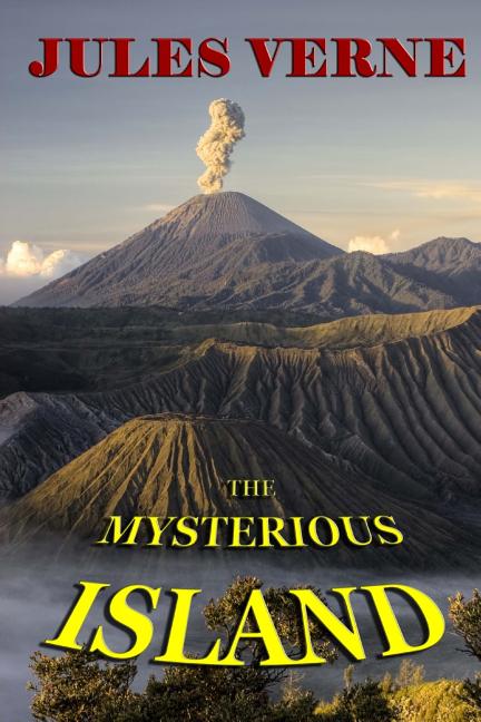 Book cover for Mysterious Island