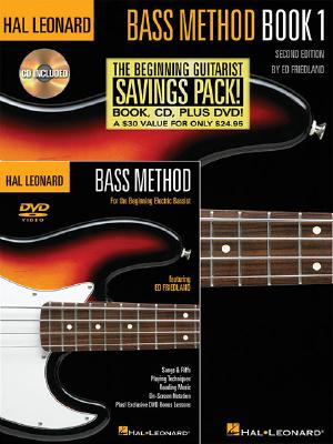 Book cover for Hal Leonard Bass Method Beginner's Pack: The Beginning Bassist Savings Pack!