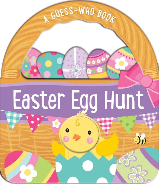 Book cover for Easter Egg Hunt: A Guess-Who Book with Peek-Through Cut Outs