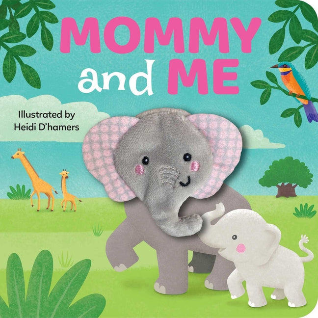 Book cover for Mommy & Me: Finger Puppet Board Book