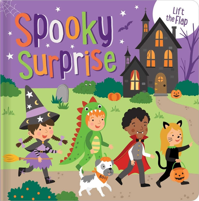 Book cover for Spooky Surprise: Lift-The-Flap Board Book