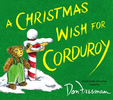 Book cover for A Christmas Wish for Corduroy