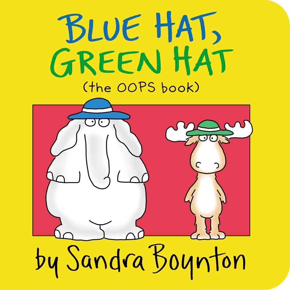 Book cover for Blue Hat, Green Hat