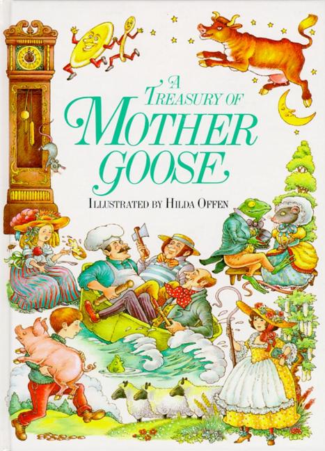 Book cover for Treasury of Mother Goose