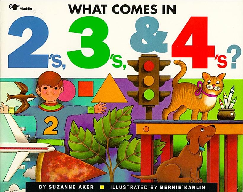 Book cover for What Comes in 2's, 3's & 4's?