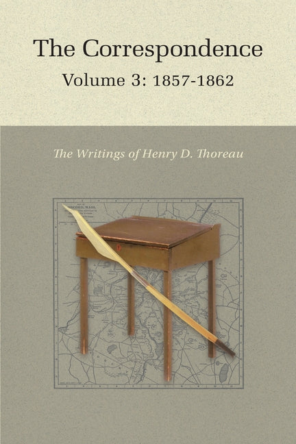 Book cover for Correspondence of Henry D. Thoreau: Volume 3: 1857-1862