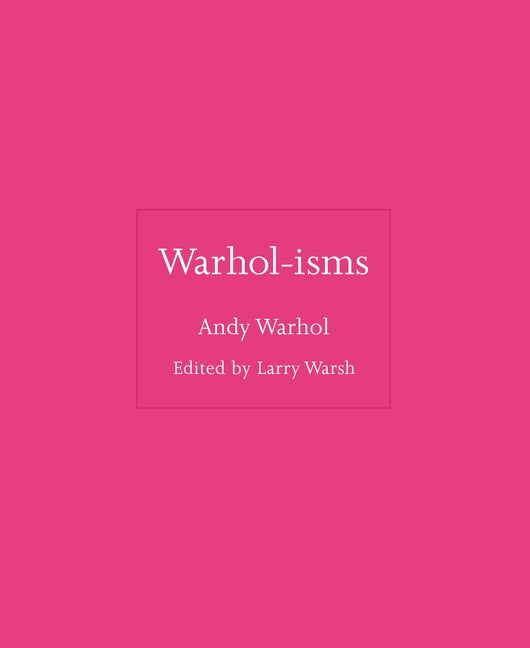 Book cover for Warhol-Isms