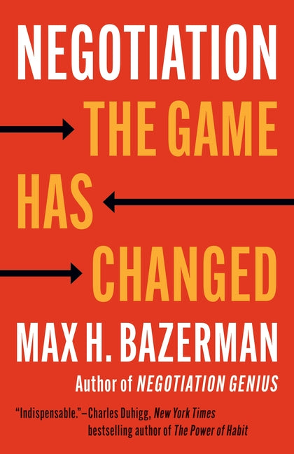 Book cover for Negotiation: The Game Has Changed