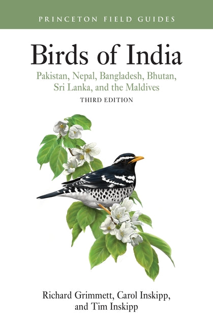 Book cover for Birds of India: Pakistan, Nepal, Bangladesh, Bhutan, Sri Lanka, and the Maldives - Third Edition