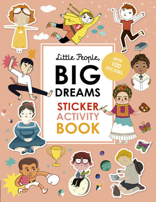 Book cover for Little People, Big Dreams Sticker Activity Book: With 100 Stickers