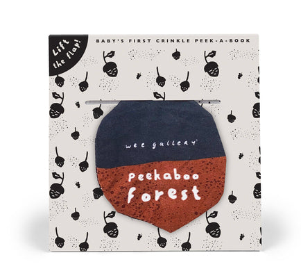 Book cover for Peekaboo Forest: Baby's First Crinkle Peek-A-Book - Lift the Flap!