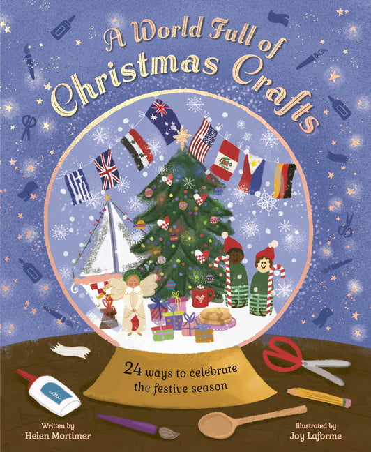 Book cover for World Full of Christmas Crafts: 24 Ways to Celebrate the Festive Season