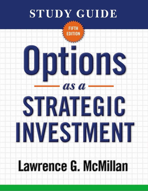 Book cover for Options as a Strategic Investment (Study Guide)