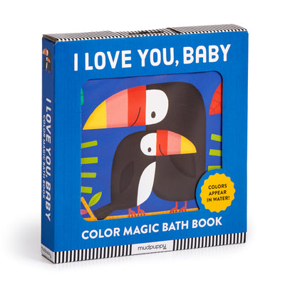 Book cover for I Love You, Baby Color Magic Bath Book