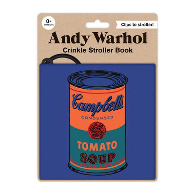 Book cover for Andy Warhol Crinkle Fabric Stroller Book