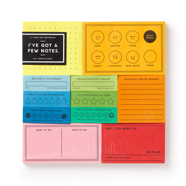 Book cover for I've Got a Few Notes Tear-Off Notepad Set