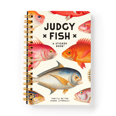 Book cover for Judgy Fish Sticker Book