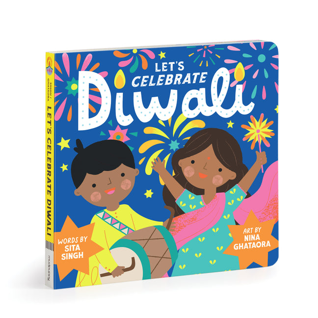 Book cover for Let's Celebrate Diwali Board Book