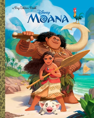 Book cover for Moana Big Golden Book