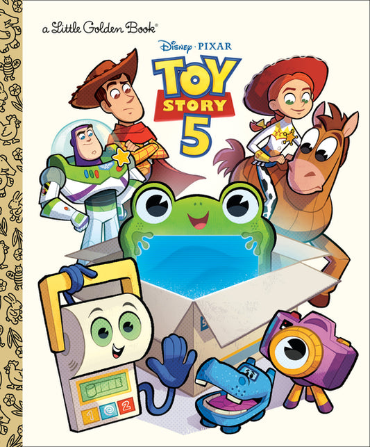 Book cover for Disney and Pixar Toy Story 5 Little Golden Book