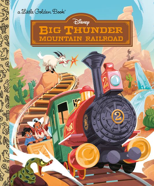 Book cover for Big Thunder Mountain Railroad (Disney)