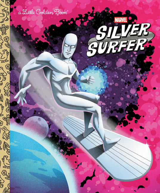 Book cover for Silver Surfer Little Golden Book (Marvel)