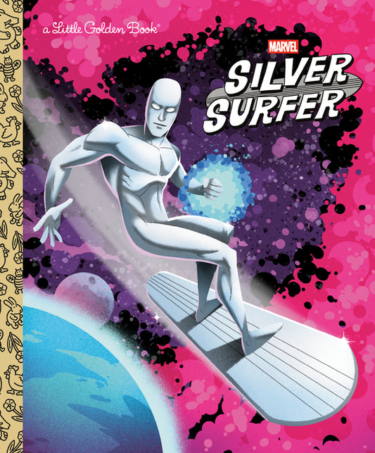 Book cover for Silver Surfer Little Golden Book (Marvel)