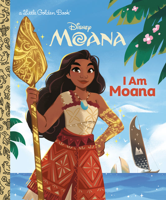 Book cover for I Am Moana (Disney)