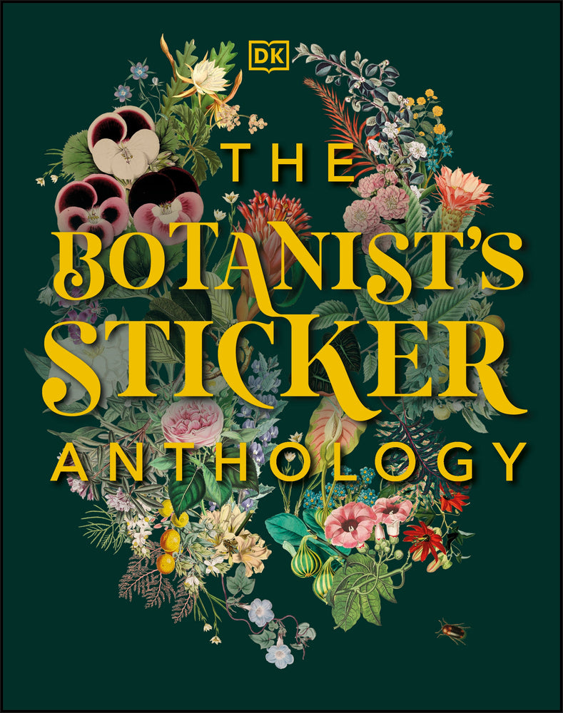 Book cover for The Botanist's Sticker Anthology: With More Than 1,000 Vintage Stickers