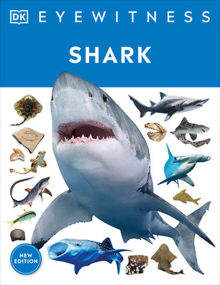Book cover for Eyewitness Shark: Dive Into the Fascinating World of Sharks