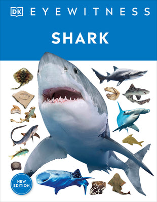 Book cover for Eyewitness Shark: Dive Into the Fascinating World of Sharks