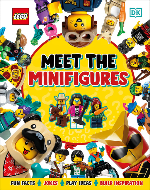Book cover for Lego Meet the Minifigures: Library Edition