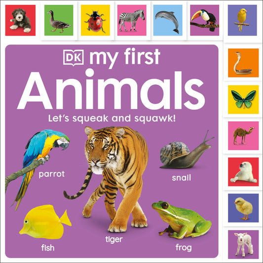 Book cover for My First Animals: Let's Squeak and Squawk!
