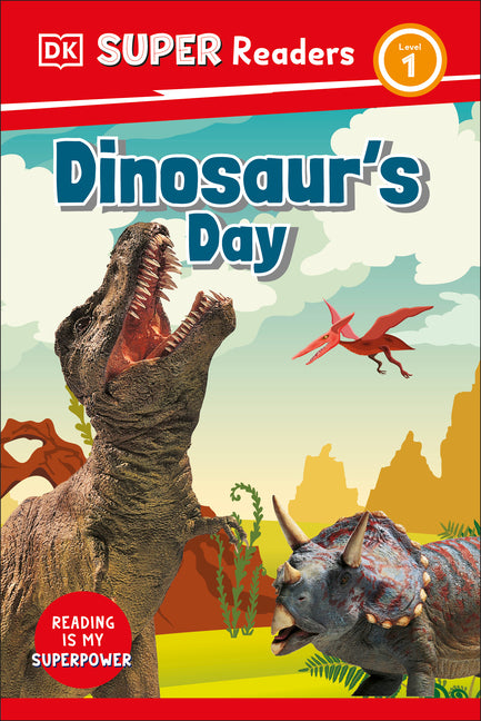 Book cover for DK Super Readers Level 1 Dinosaur's Day