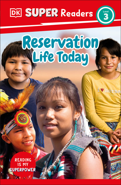 Book cover for DK Super Readers Level 3 Reservation Life Today