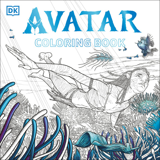 Book cover for Avatar Coloring Book