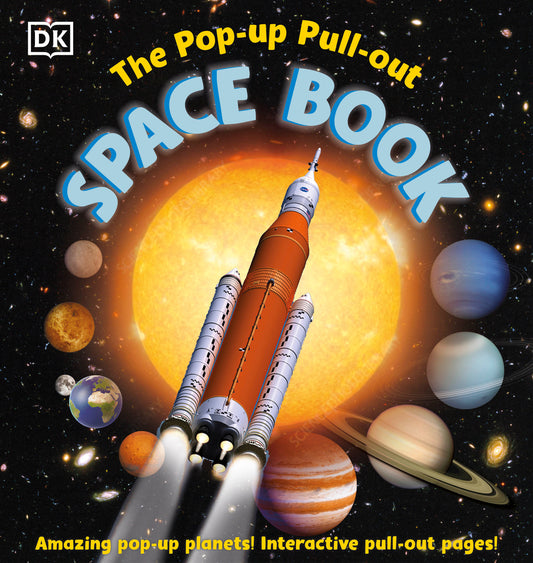 Book cover for The Pop-Up, Pull-Out Space Book