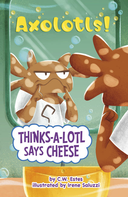 Book cover for Thinks-A-Lotl Says Cheese