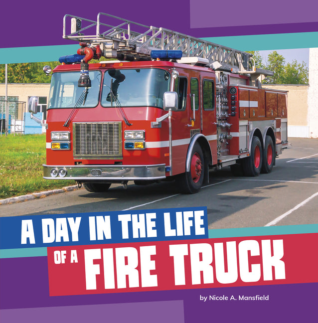 Book cover for Day in the Life of a Fire Truck